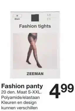 Zeeman Fashion tights aanbieding