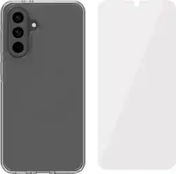 Coolblue BlueBuilt Protective Back Cover Samsung Galaxy A56 Transparant + Screenprotector Glas aanbieding