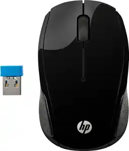 Coolblue HP Draadloze Muis 200 Zwart aanbieding