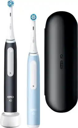 Coolblue Oral-B iO 3 Zwart en Blauw Duo pack aanbieding