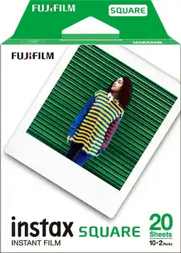 Coolblue Fujifilm Instax Square Film (20 stuks) aanbieding