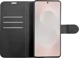 Coolblue Just in Case Wallet Samsung Galaxy S25 Edge Book Case Zwart aanbieding