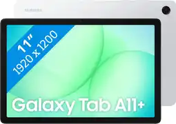 Coolblue Samsung Galaxy Tab A11 Plus 11 inch 128GB Wifi Zilver aanbieding
