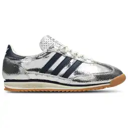 Foot Locker Adidas SL 72 Sneakers Dames - Zilver - Maat 38 2/3 - Leer aanbieding