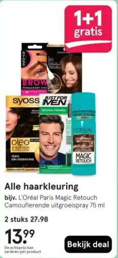 Etos Alle haarkleuring aanbieding