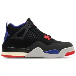 Foot Locker Jordan Retro 4 Peuterschoenen - Zwart - Maat 28 - Leer aanbieding