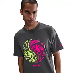 Foot Locker Nike LeBron T-shirts Heren - Grijs - Maat M - Katoen Jersey aanbieding