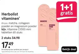Etos Herbolist vitaminen aanbieding