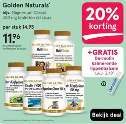 Etos Golden Naturals aanbieding
