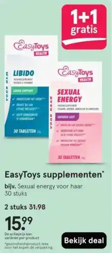 Etos EasyToys supplementen aanbieding