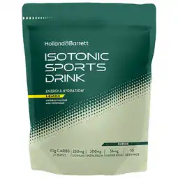 Holland & Barrett Holland & Barrett Isotonic Sports Drink Lemon - 350g aanbieding