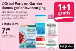 Etos L'Oréal Paris en Garnier dames gezichtsverzorging aanbieding