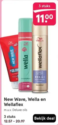Etos New Wave, Wella en Wellaflex aanbieding