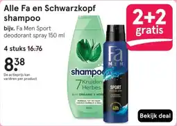 Etos Alle Fa en Schwarzkopf shampoo aanbieding