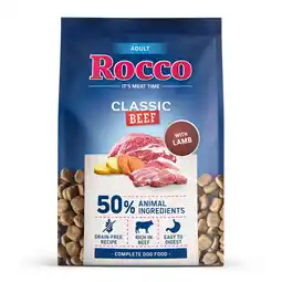 Zooplus Rocco Adult Rundvlees met Lam - Voordeelpakket 5 x 1 Kg aanbieding