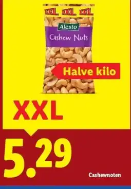 Lidl Cashewnoten aanbieding