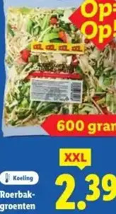 Lidl Roerbak- groenten aanbieding