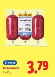 Lidl Ossenworst aanbieding