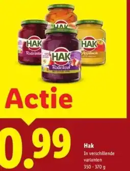 Lidl Hak aanbieding