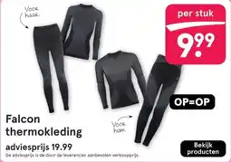 Etos Falcon thermokleding aanbieding