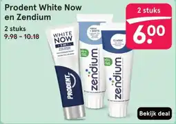 Etos Prodent White Now en Zendium aanbieding