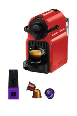 MediaMarkt Krups Xn1005 Nespresso Inissia Rood aanbieding