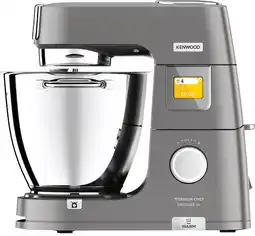 MediaMarkt Kenwood Keukenmachine Chef Titanium Patissier Xl Kwl90.004si Zilver aanbieding