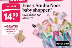 Etos Etos x Studio Noos baby shopper aanbieding