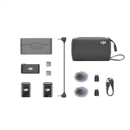 MediaMarkt DJI Mic 2 (2 Tx + 1 Rx Charging Case) Zwart aanbieding