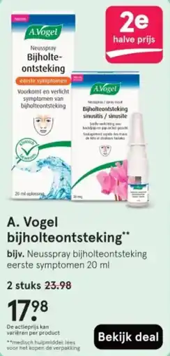 Etos A. Vogel bijholteontstekin aanbieding