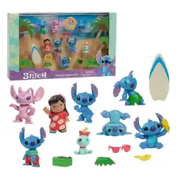 MediaMarkt Moose Toys Lilo & Stitch: 8-pack Deluxe Figurenset aanbieding