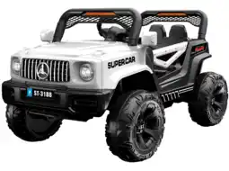 MediaMarkt E-kids Suv-cabrio Kids E-car Wit aanbieding