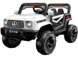 MediaMarkt E-kids Suv-cabrio Kids E-car Wit aanbieding