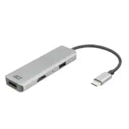 MediaMarkt Act Ac7013 Usb-c/usb-a 4k Multiport Adapter Dockingstation aanbieding