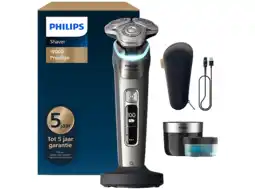 MediaMarkt Philips Shaver I9000 Prestige Wet&dry Xp9203/30 Scheerapparaat Grijs aanbieding