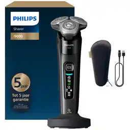 MediaMarkt Philips Shaver I9000 X9000/10 Scheerapparaat Zwart aanbieding