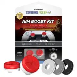 MediaMarkt Kontrolfreek Inferno Aimboost Playstation 5 Rood / Wit PS5 Thumbsticks Aim Boost Kit aanbieding