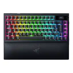 MediaMarkt Razer Blackwidow V4 Pro 75% Intl. Us Layout (iso) Hot Swappable Draadloos Gamingtoetsenbord Zwart aanbieding