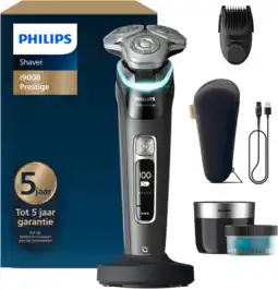 MediaMarkt Philips Shaver I9000 Prestige Wet&dry Xp9200/33 Scheerapparaat Zwart aanbieding