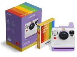 MediaMarkt Polaroid Now Gen 3 Purple + Color Film Bundle (8 Foto's) Instant Camera aanbieding