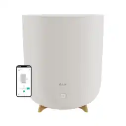 MediaMarkt Duux Duux Neo Smart Ultrasone Luchtbevochtiger Greige Beige aanbieding