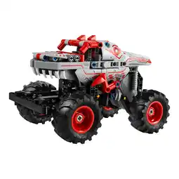 MediaMarkt Lego Technic 42200 Monster JAM Thunderroarus Pull-back Bouwstenen aanbieding