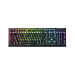MediaMarkt Razer Blackwidow V4 X Green Switch Qwerty Mechanical Bedraad Gamingtoetsenbord Zwart aanbieding