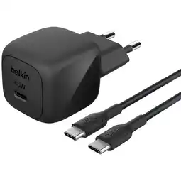 MediaMarkt Belkin 45w Usb‑c Snellader Met Pps – Zwart (incl. 1m Kabel Incl. Kabel) aanbieding