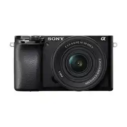 MediaMarkt Sony Hybride Camera Alpha 6100 Body + 16-50mm aanbieding