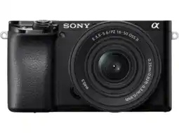 MediaMarkt Sony Hybride Camera Alpha 6100 Body + 16-50mm 55-210mm (ilce-6100b) aanbieding