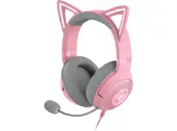 MediaMarkt Razer Kraken Gaming Kitty Edition V2 Headset Quartz aanbieding