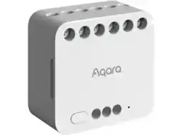 MediaMarkt Aqara Dual Relay Module T2 Slimme Schakelaar Grijs aanbieding