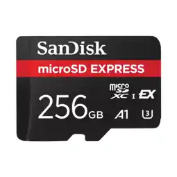 MediaMarkt Sandisk 202064 Express 256gb Zwart Micro Sdxc aanbieding