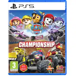 MediaMarkt Namco Bandai Paw Patrol Rescue Wheels : Championship - Playstation 5 aanbieding